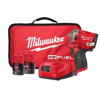 M12 FUEL gen2 Stubby 3/8" Impact Wrench Kit