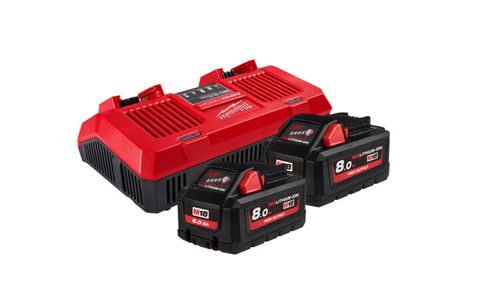 M18 REDLITHIUM HIGH OUTPUT DUAL BATTERY 8.0Ah STARTER PACK