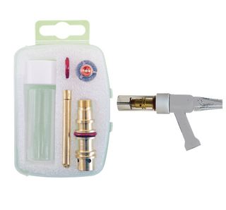 Pyrex Gas Lens Kit 17,18,26 Torch 1.6mm Medium Nozzle