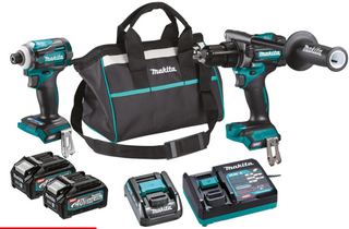 Makita 40Vmax Brushless 2-Pc.Combo (4.0Ah) Kit