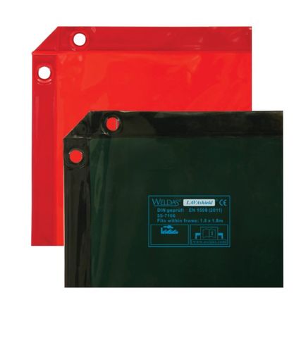 XcelArc Green Welding Screen 1.76m x 1.76m