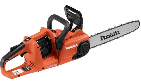 18Vx2 BL CHAINSAW 350mm Orange