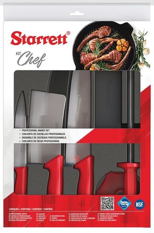 Starrett 6 Piece Chef Kit