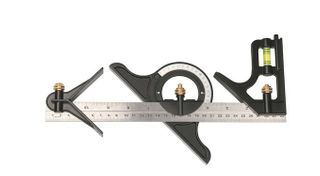 Pce Combination Square Set Metric/Imperial - Toledo