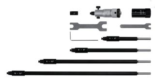 Mitutoyo Inside Micrometer Set 2-12" Interchangeable Rod Type