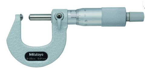 Mitutoyo Tube Micrometer 0-25 x 0.01mm Sph/Sph