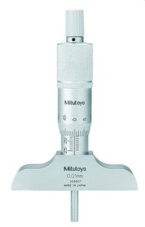 Mitutoyo Depth Micrometer 0-25mm x 63mm Base