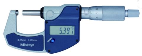 Mitutoyo Digimatic Micrometer 0-25mm Basic Model