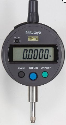 Mitutoyo Digimatic Indicator ID-SX .500"/12.7mm x 0.01mm Standard Type with Flat Back