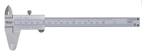 Mitutoyo Vernier 6"/150mm x 1/128" / 0.05mm