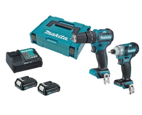 Makita 12V CXT Drill/Driver 2.0Ah 2 Piece-Combo Kit