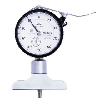 Mitutoyo Dial Depth 200mm x 63mm Base