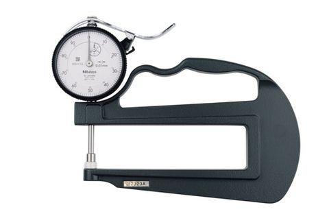 Mitutoyo Dial Thickness Gauge 20mm x 120mm Deep Throat Type
