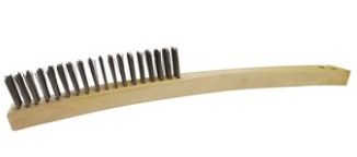 JOSCO Hand Brush 3R Wood Long Handle