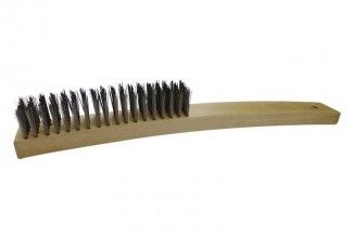 Hand Brush 5R Wood Long Handle