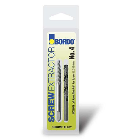 No.5 Screw Extractor (With Drill) - Bordo