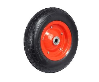 400mm Puncture Proof Wheel 1 Axle Diameter