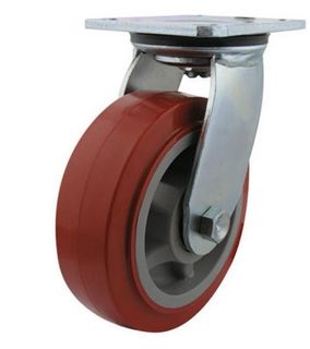 150mm Poly Nylon Wheel 400Kg Capacity Swivel Castor