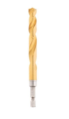 10.0mm Red Helix Titanium Drill Bit - Milwaukee