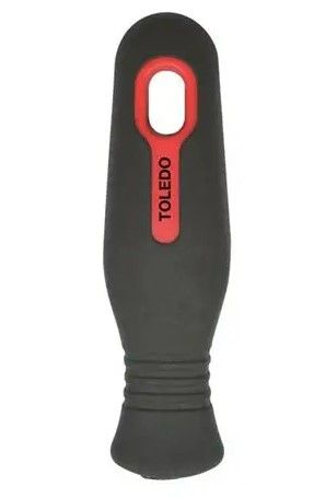 #5 File Handle Black & Red Rubber - Toledo