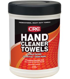 CRC 72Pc Hand Cleaner Towels