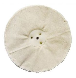 200mm x 15mm Polishing Wheel 50 Fold Calico Loose Leaf - Josco