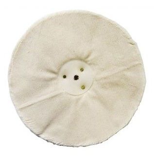 200mm x 15mm Polishing Wheel 50 Fold Calico Loose Leaf - Josco