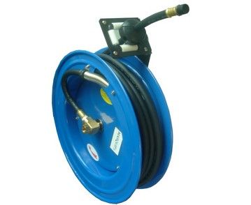 Air Hose Reel 15 meter x 3/8 " Rubber complete Wall mounted bracket