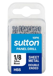 1/8" Double ended  Panel Drill 10Pk - Sutton