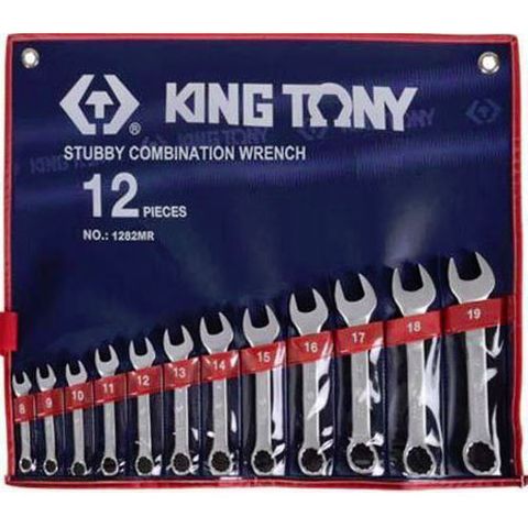 King Tony 12pc 8-19mm Comb Wrench Set