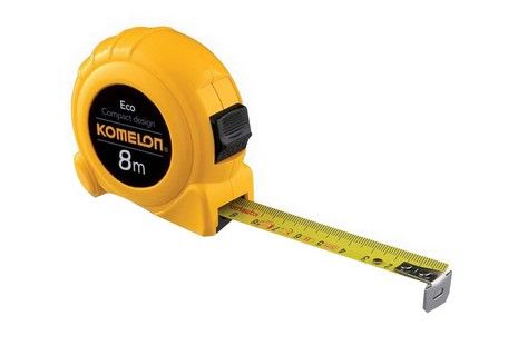 Komelon 8met x 25mm Eco Pocket Tape