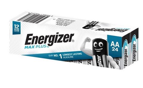 Energizer Max Plus  AA Alkaline Battery Bulk  box of 24