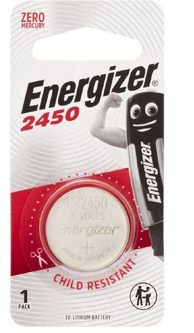 Energizer  CR2450 Lithium Battery1 Pk