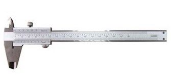 Blu Mol Vertex Vernier Caliper 150mm / 6" Stainless Steel in plastic case