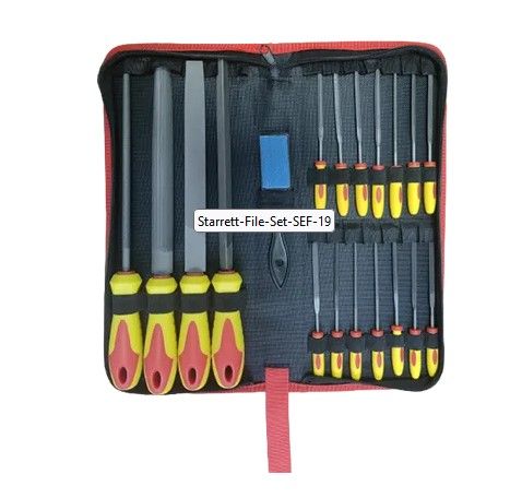 19pc Engineers File Set - Starrett