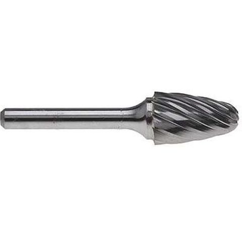 6 x 16mm x 6mm Shank Ball Nose Tree (Aluminium Cut) Carbide Burr