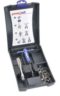 Powercoil 1/4"- 19 BSP Thread Repair Kit-Includes 10 inserts.13.6mm Drill required.
