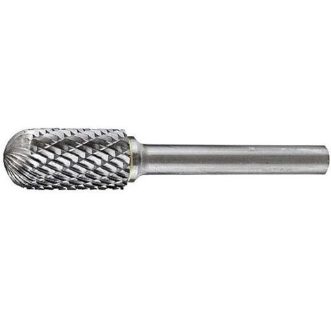 8 x 16mm x 6mm Shank Ball Nose Cylindrical Carbide Burr