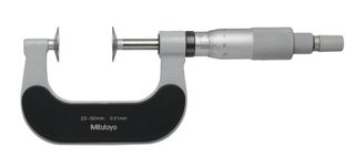 Mitutoyo Disk Micrometer 25-50mm Non Rotating Spindle