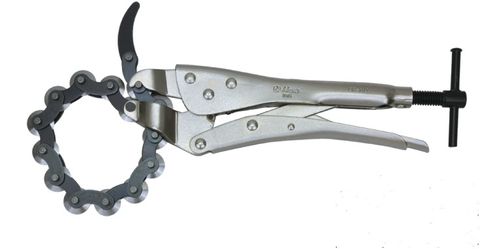 9"/226mm Chain Pipe Cutter Locking Plier - HANS ( cuts up to 75mm Dia x 2.5mm thickness)