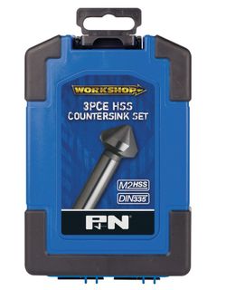 Countersink Set hss Straight 3 PCE 8.3,12.4,20.5