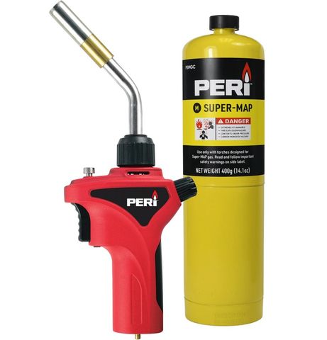 Aluminium Pistol Grip 9 in 1 Torch Kit in Case - Peri