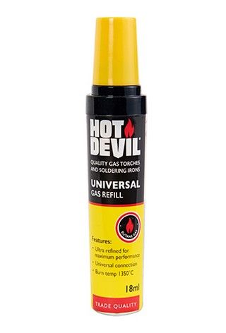 Hot Devil Butane Gas Refill 18ml