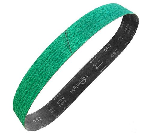 2000 x 75 x 60G Zirconia (Green) Linishing Belts
