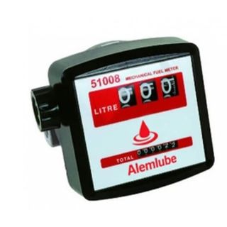 1''  3 Digit Diesel Meter Mechanical