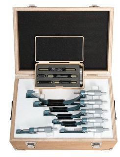 Mitutoyo Outside Micrometer Set 0-6" x .001" (Individuals)