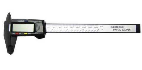 BLU-MOL PLASTIC ELECTRONIC VERNIER 150mm/6"