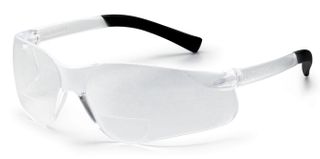 Bi-Focal Safety Spec, Clear Lens, Anti Fog, Magnification x 2.0