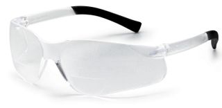 Bi-Focal Safety Spec, Clear Lens, Anti Fog, Magnification x 1.0