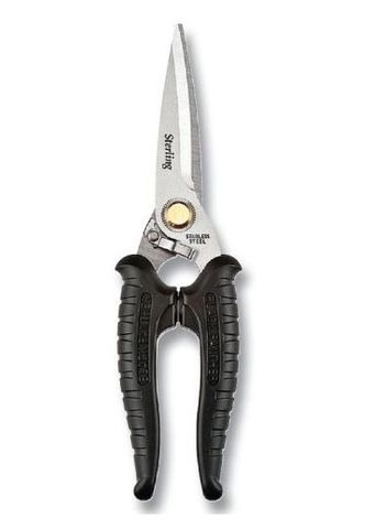 200mm/8" Black Panther Long Cut Snips - Sterling